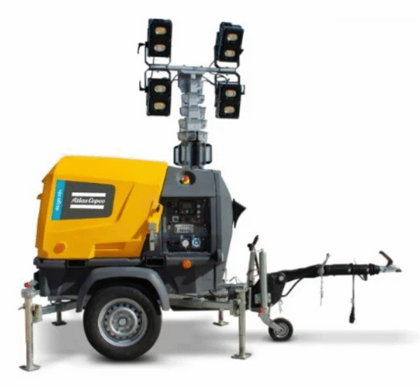 APŠVIETIMO STULPAS SU GENERATORIUMI 8M