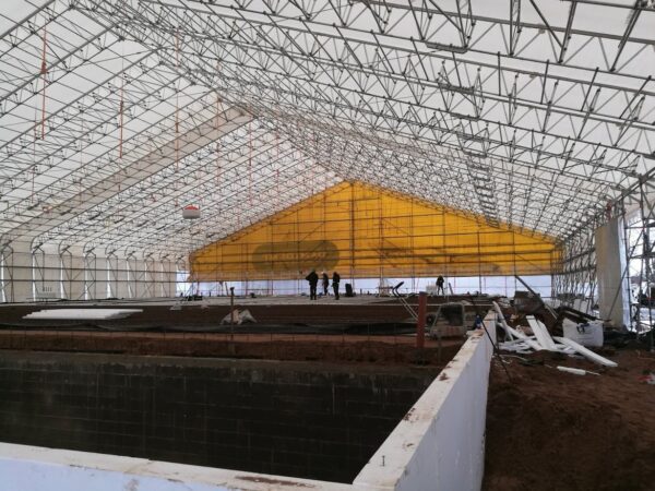 Laikino stogo sistema Layher Keder XL